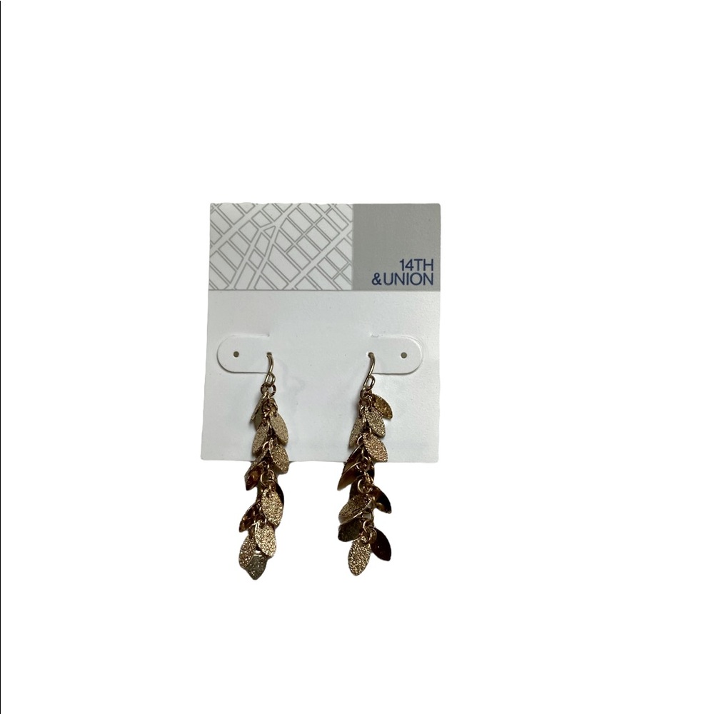 14th & Union Fashion Gold Dangle Earrings